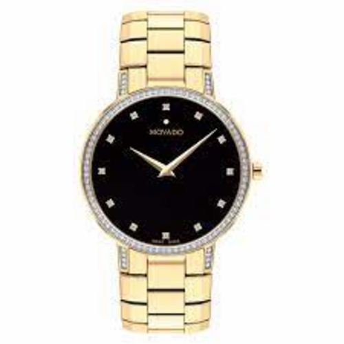 Movado 0607483 Faceto Mens Quartz Watch