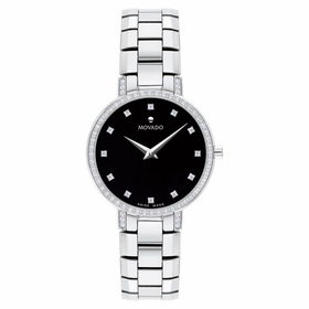 Movado 0607484 Faceto Ladies Quartz Watch