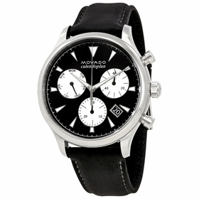 Movado 3650005 Heritage Mens Chronograph Quartz Watch