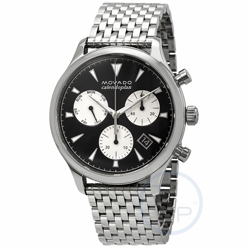 Movado 3650014 Heritage Mens Chronograph Quartz Watch