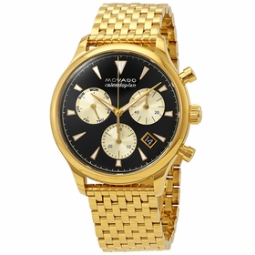 Movado 3650015 Heritage Mens Chronograph Quartz Watch