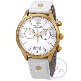 Movado 3650026 Heritage Ladies Chronograph Quartz Watch