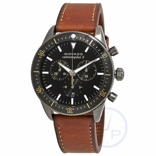 Movado 3650060 Heritage Mens Chronograph Quartz Watch