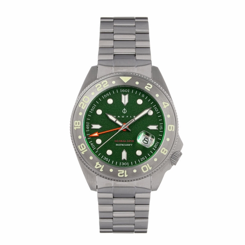 Nautis 18093G-D Global Dive Mens Quartz Watch