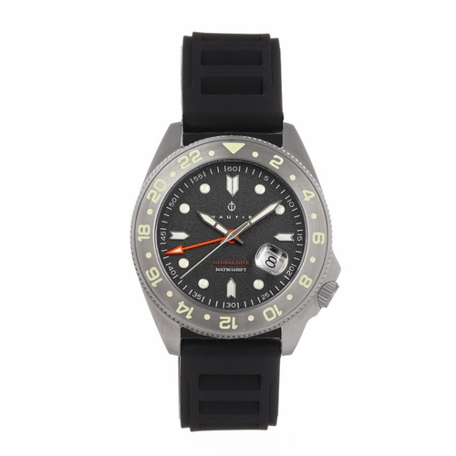 Nautis 18093R-B Global Dive Mens Quartz Watch