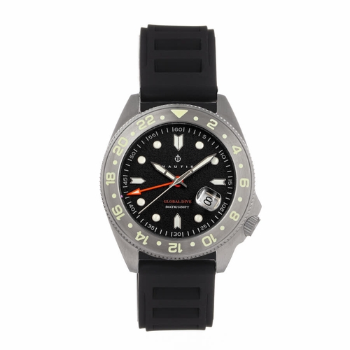 Nautis 18093R-C Global Dive Mens Quartz Watch