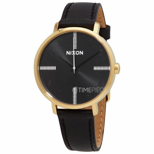 Nixon A1091-2879 Arrow Leather Ladies Quartz Watch