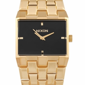 Nixon A1262-510-00 Ticket All Gold Mens Quartz Watch