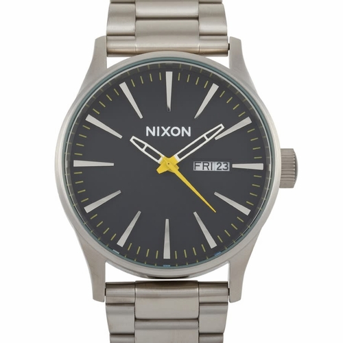 Nixon A356-1227-00 Sentry SS Mens Quartz Watch