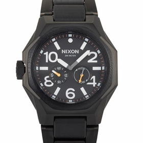 Nixon A397-001-00 Tangent All Black Mens Quartz Watch