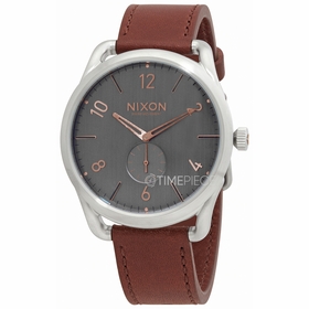 Nixon A4652064 C45 Leather Mens Quartz Watch