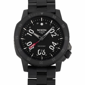 Nixon A936-2325-00 Night Ranger All Black Mens Quartz Watch