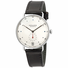 Nomos 1102 Metro 38 Date Mens Hand Wind Watch