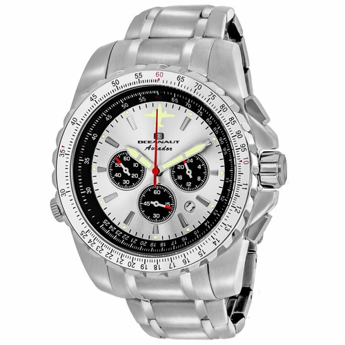 Oceanaut OC0110 Aviador Pilot Mens Chronograph Quartz Watch Oceanaut OC0110 Aviador Pilot Mens Chronograph Quartz Watch