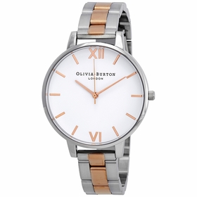 Olivia Burton OB16BL32 White Dial Ladies Quartz Watch