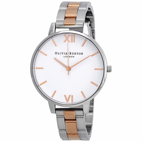 Olivia Burton OB16BL32 White Dial Ladies Quartz Watch Olivia Burton OB16BL32 White Dial Ladies Quartz Watch