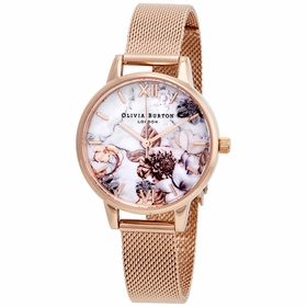Olivia Burton OB16CS06 Marble Florals Ladies Quartz Watch