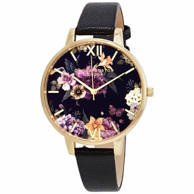 Olivia Burton OB16EG78 Dark Bouquet Ladies Quartz Watch