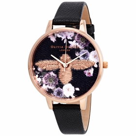 Olivia Burton OB16EM02 3D Bee Embroidered Ladies Quartz Watch