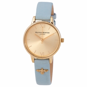 Olivia Burton OB16ES17 3D Bee Embellished Strap Ladies Quartz Watch