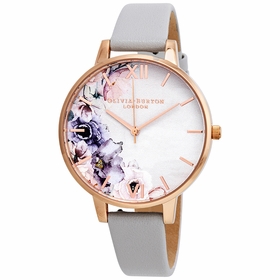 Olivia Burton OB16PP31 Watercolour Florals Ladies Quartz Watch