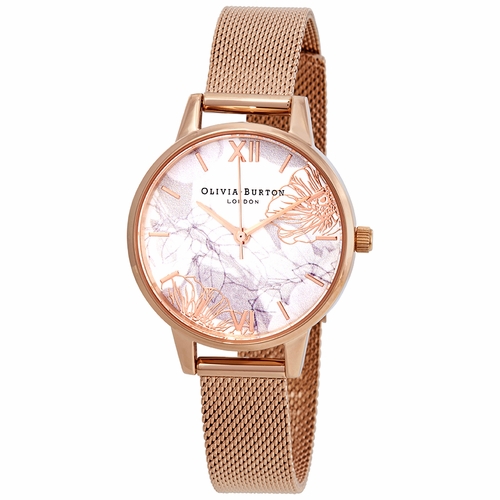 Olivia Burton OB16VM11 Abstract Florals Ladies Quartz Watch