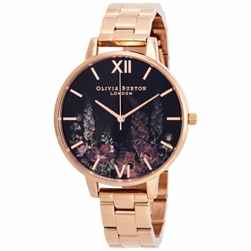 Olivia Burton OB16WG45 Dark Bouquet Ladies Quartz Watch