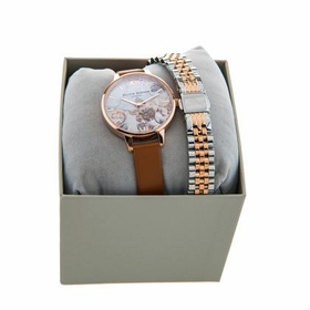 Olivia Burton OBGSET123 Marble Florals Ladies Quartz Watch