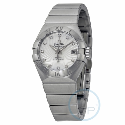 Omega 123.10.27.20.55.001 Constellation Brushed Chronometer Ladies Automatic Watch