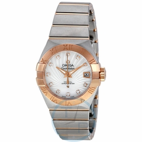 Omega 123.20.27.20.55.001 Constellation Brushed Chronometer Ladies Automatic Watch