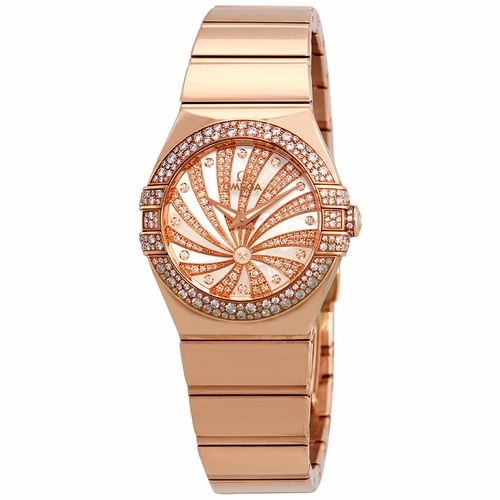 Omega 123.55.27.60.55.013 Constellation Ladies Quartz Watch