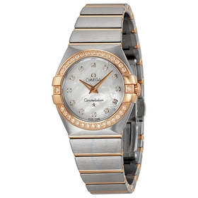 Omega 123.25.27.60.55.001 Constellation Brushed Ladies Quartz Watch