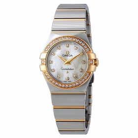Omega 12325276055007 Constellation Ladies Quartz Watch