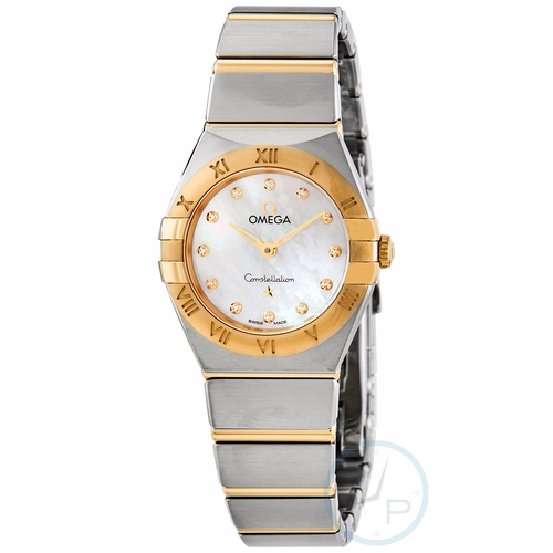 Omega 131.20.25.60.55.002 Constellation Manhattan Ladies Quartz Watch
