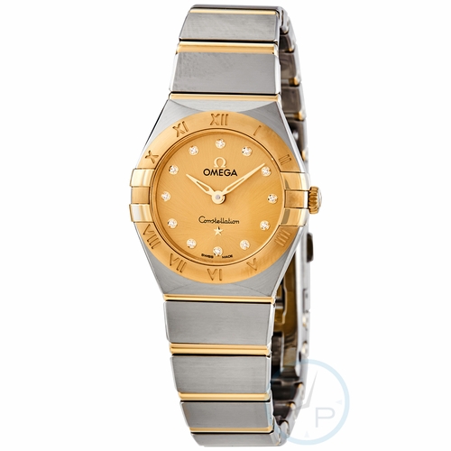 Omega 131.20.25.60.58.001 Constellation Manhattan Ladies Quartz Watch