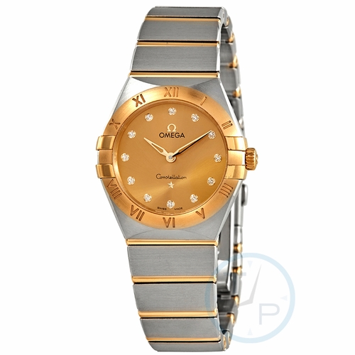 Omega 131.20.28.60.58.001 Constellation Manhattan Ladies Quartz Watch