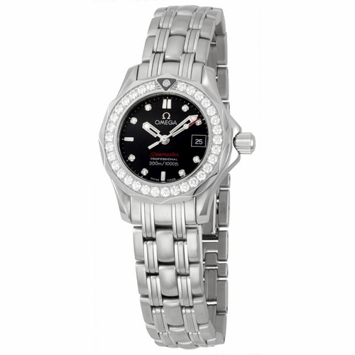 Omega 212.15.28.61.51.001 Seamaster Ladies Quartz Watch