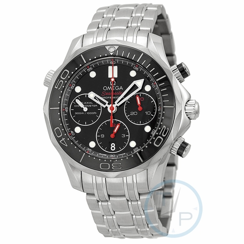 Omega 212.30.42.50.01.001 Seamaster Diver 300 Co-Axial Chronograph Mens Chronograph Automatic Watch