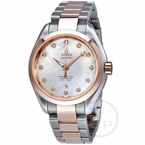 Omega 231.20.34.20.55.001 Seamaster Aqua Terra Ladies Automatic Watch