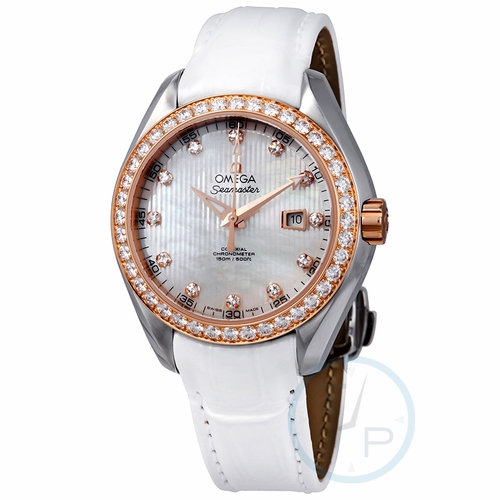 Omega 231.28.34.20.55.002 Seamaster Aqua Terra Ladies Automatic Watch