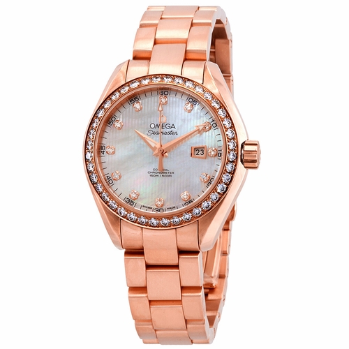 Omega 231.55.34.20.55.002 Seamaster Aqua Terra Ladies Automatic Watch