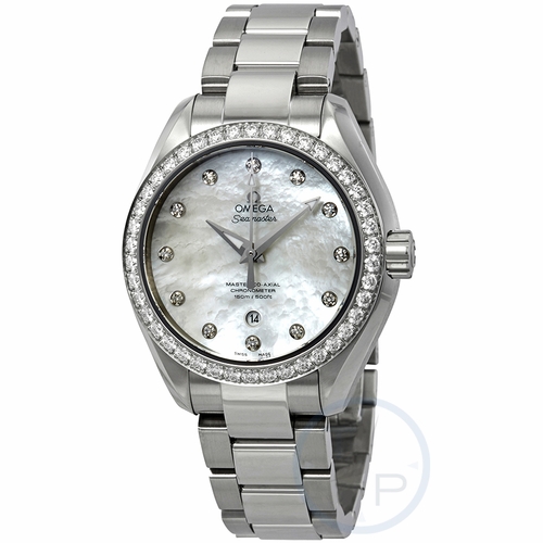 Omega 231.15.34.20.55.002 Seamaster Aqua Terra Ladies Automatic Watch