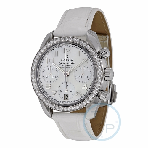 Omega 324.18.38.40.05.001 Speedmaster Ladies Chronograph Automatic Watch