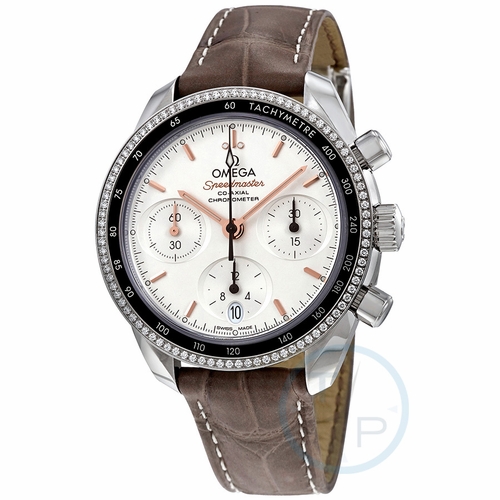 Omega 324.38.38.50.02.001 Speedmaster Ladies Chronograph Automatic Watch