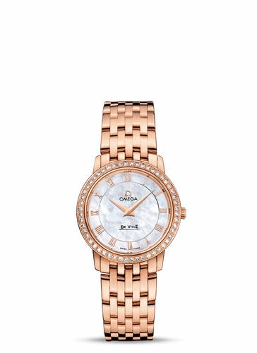 Omega 413.55.27.60.05.002 De Ville Prestige Ladies Quartz Watch