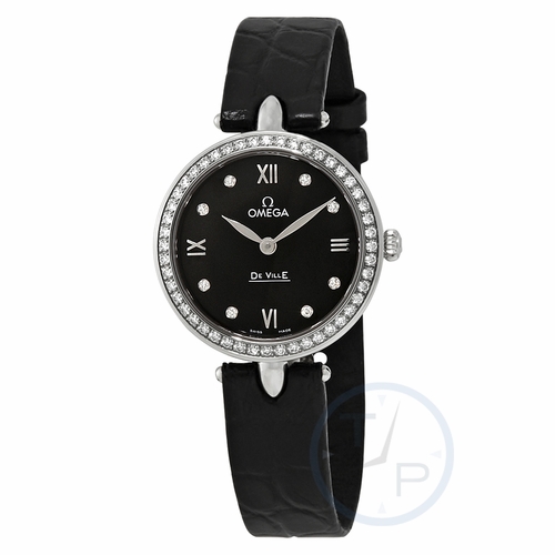 Omega 424.18.27.60.51.001 De Ville Prestige Ladies Quartz Watch