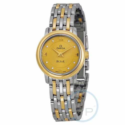 Omega 424.20.24.60.58.001 De Ville Prestige Ladies Quartz Watch
