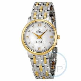 Omega 424.20.27.60.55.001 De Ville Prestige Ladies Quartz Watch