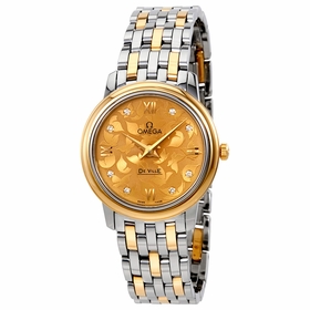 Omega 424.20.27.60.58.002 De Ville Prestige Butterfly Ladies Quartz Watch