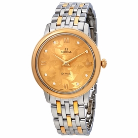 Omega 424.20.33.60.58.001 De Ville Prestige Butterfly Ladies Quartz Watch